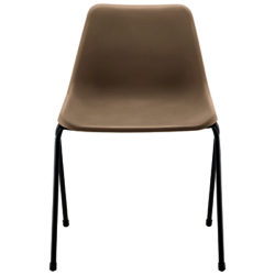 Robin Day Polypropylene Side Chair Light Grey